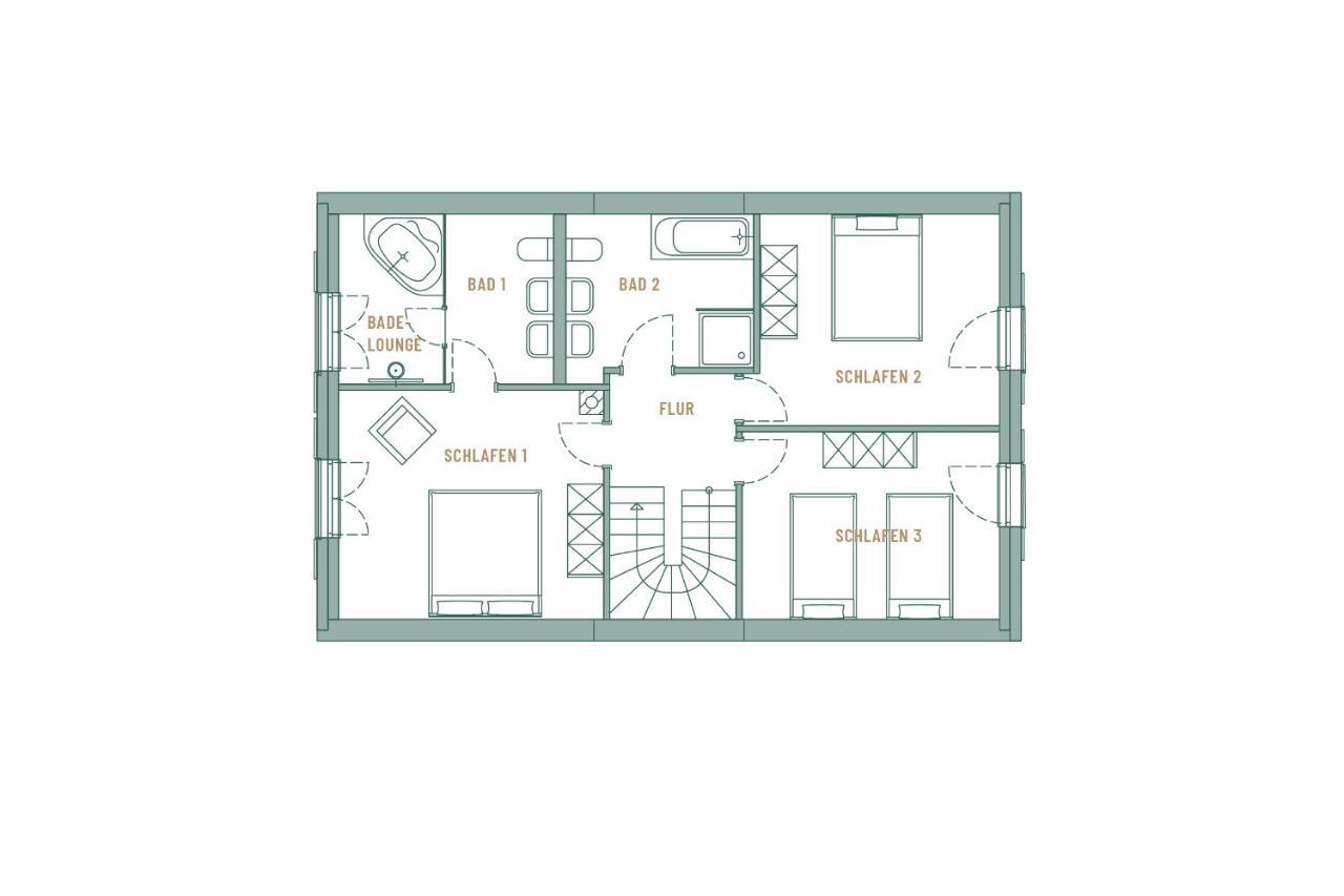 Reetland am Meer - Luxus Reetdachvilla mit 3 Schlafzimmern, Sauna und Kamin F15 Dranske Exterior foto