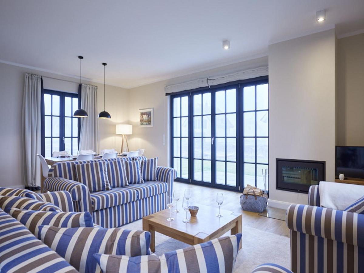 Reetland am Meer - Luxus Reetdachvilla mit 3 Schlafzimmern, Sauna und Kamin F15 Dranske Exterior foto